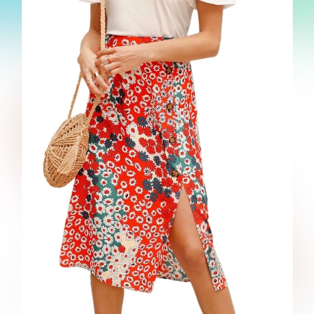 Women’s floral skirt